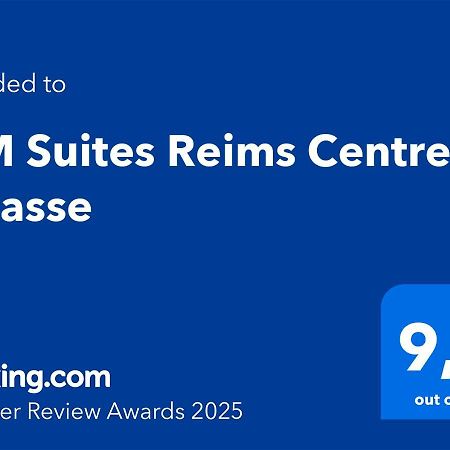 Mm Suites Reims Centre Terasse מראה חיצוני תמונה