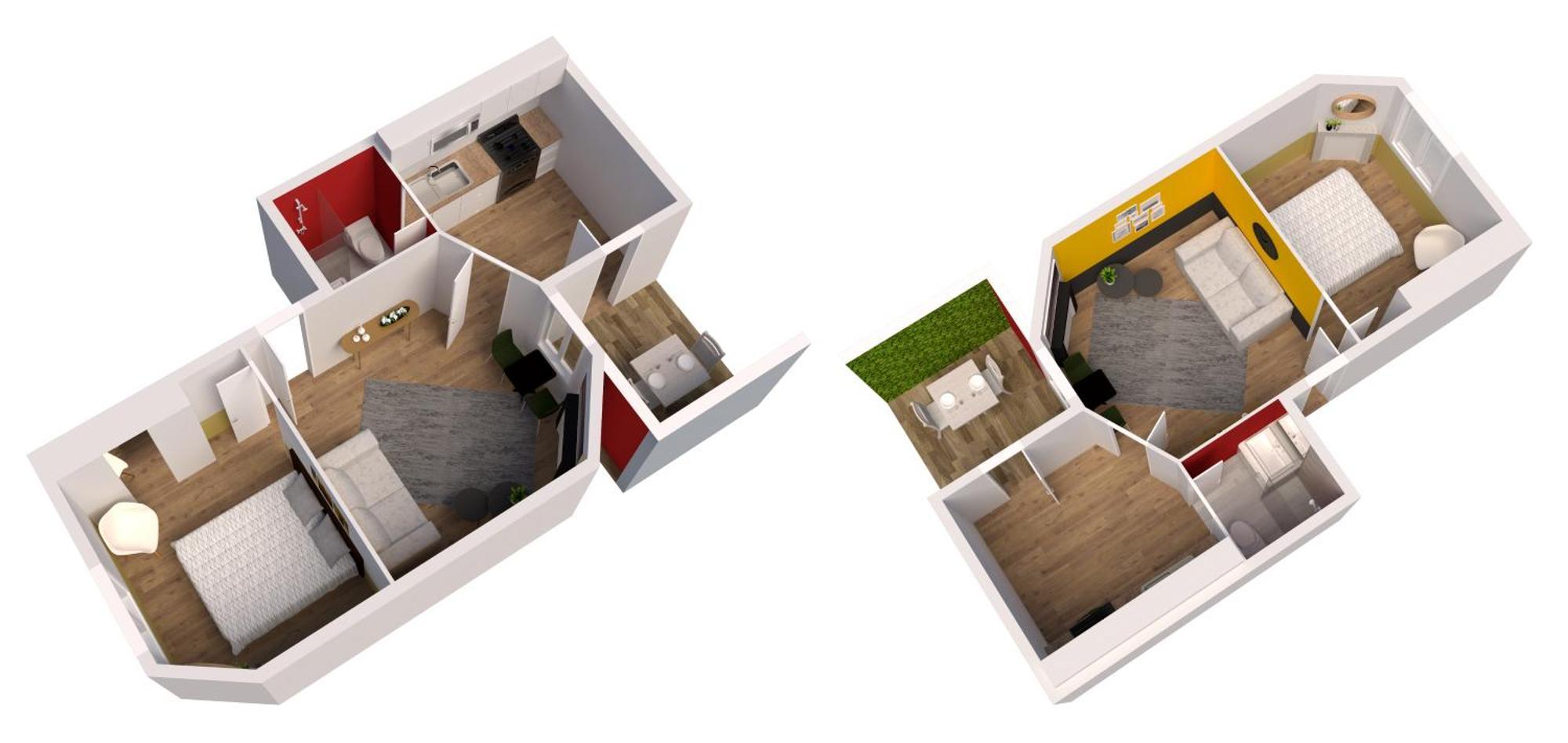Mm Suites Reims Centre Terasse מראה חיצוני תמונה